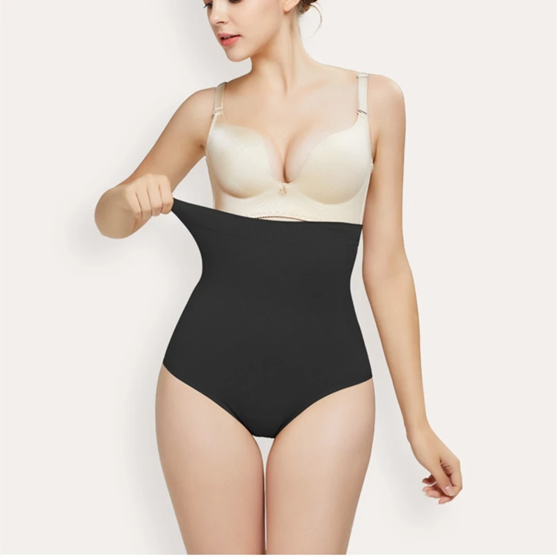 Women Shaper Panty Ladies High Waist Shapewear Pants Non-slip Corset Lift Hip Panties Plus Size S-4XL Abdominal Pants