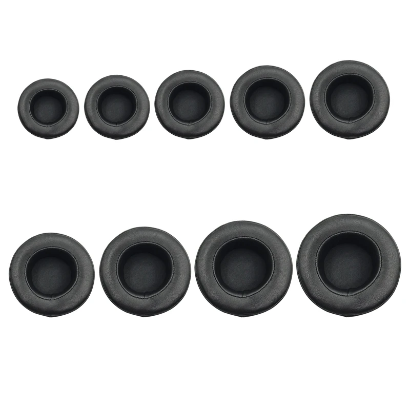 قطعتان من وسادات الأذن لسماعات الرأس، غطاء وسائد أذن بديلة 70 مم 110 مم