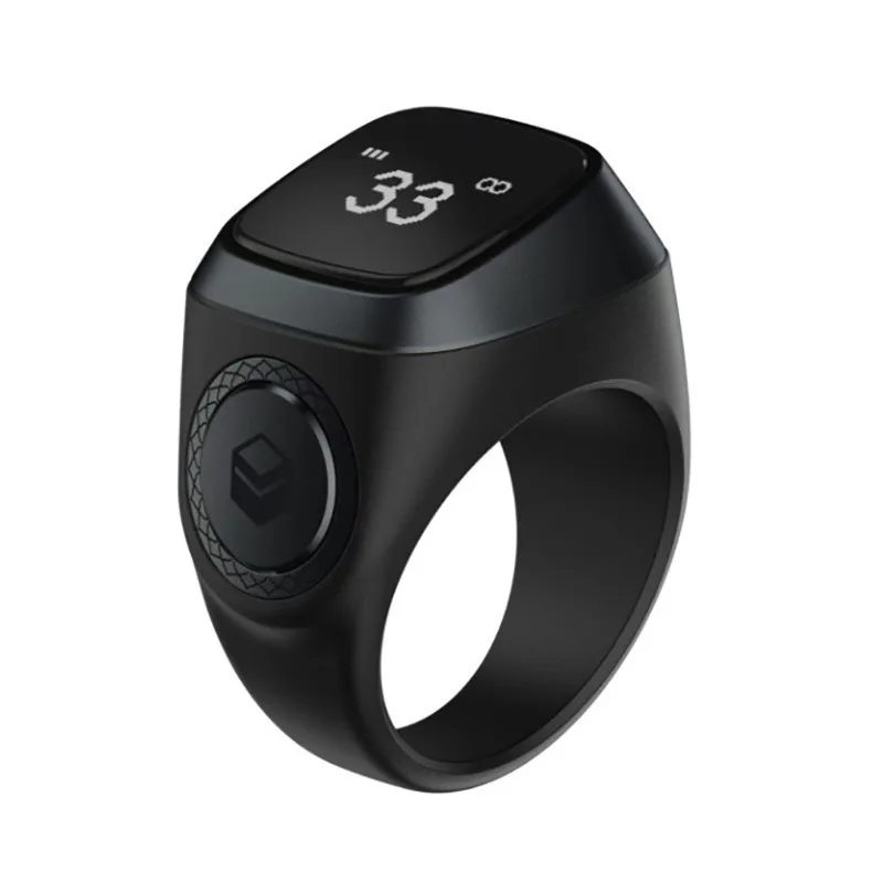 Anillo inteligente con contador de tasbih, reloj bluetooth azan