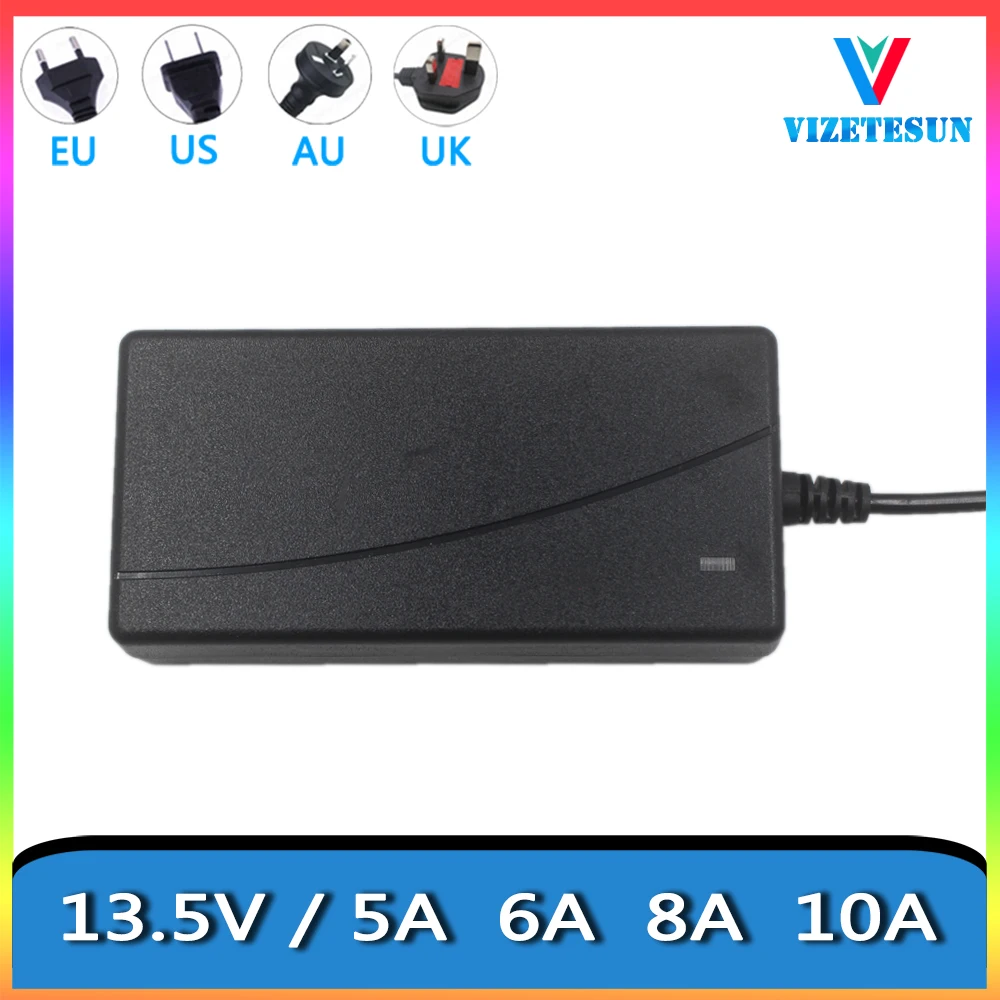 13.5V 10A Power Adapter 13.5V 5A 6A 8A Radio Optical Fiber Fusion Machine Speaker Audio Power Cord