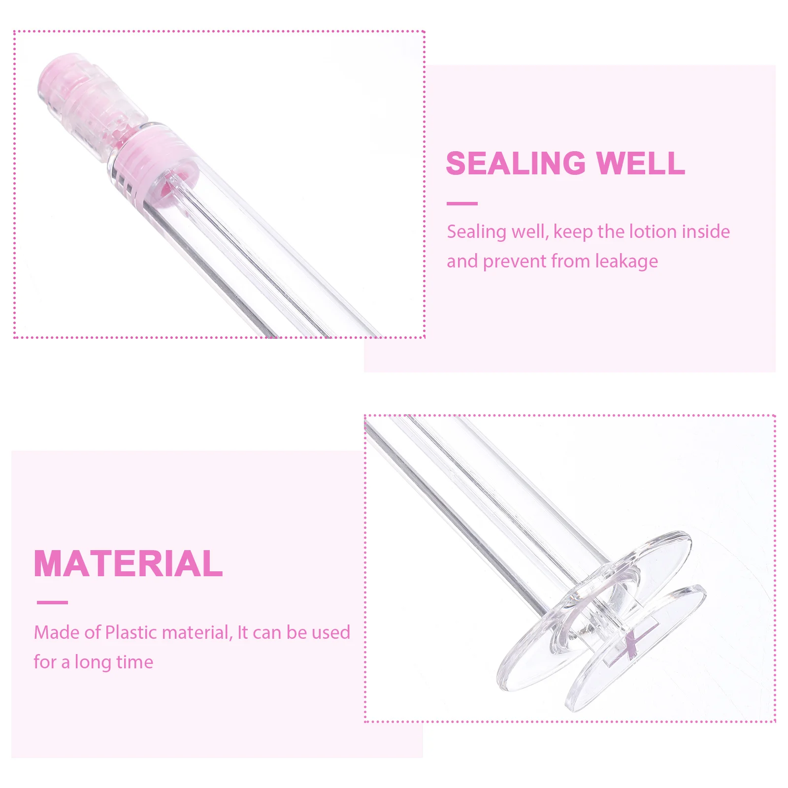 

/Set Empty Pushing Cylinder Lotion Bottles Travel Tubes Leakproof Storage Refillable Shampoo Sub Bottles For Travel