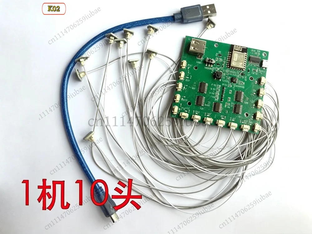LD_DIY USB Rechargeable WiFi Auto Clicker Programmable Smart Finger Robot for Arduino, Gaming Auto-Task Tool