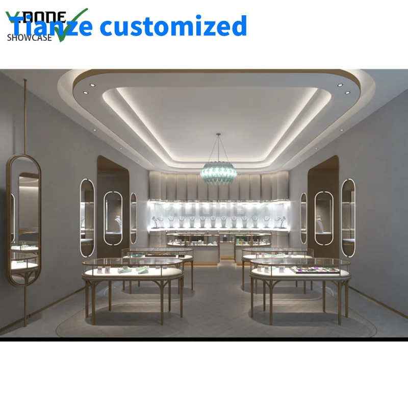 

[Customized]wooden jewelry displays store rotating stand display wine cabinet refrigerator showcase cake display cake