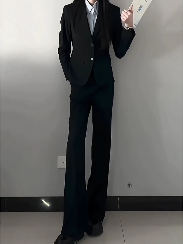 

Мужские удлиненные брюки Bla с плиссировкой, повседневные, Cleanfit, осенняя коллекция, с эффектом драпировки, с высокой талией, прямого кроя