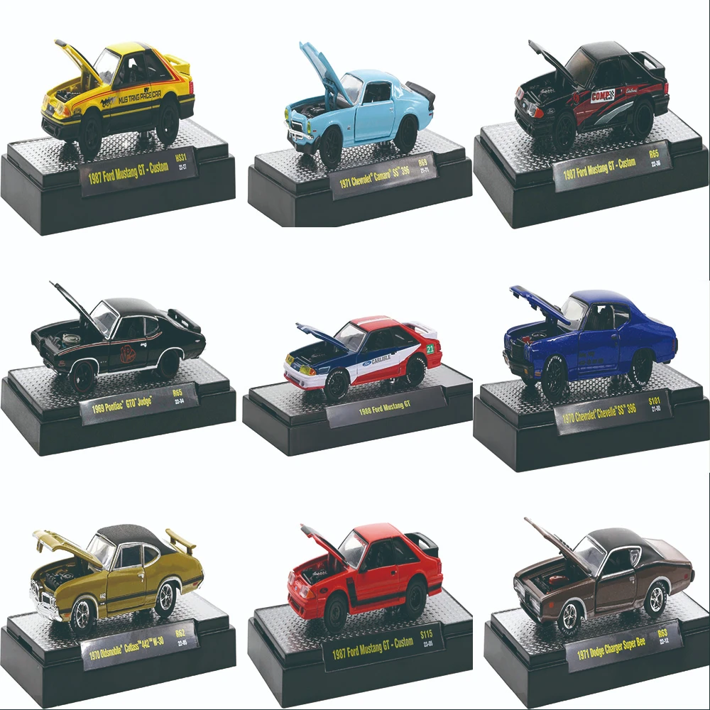 

1/64 Scale Cars JL M2 Machines Diecast Alloy Sports Cars Sedans Toy Model Trucks Diecast Vehicle Toy Models For Children Toys