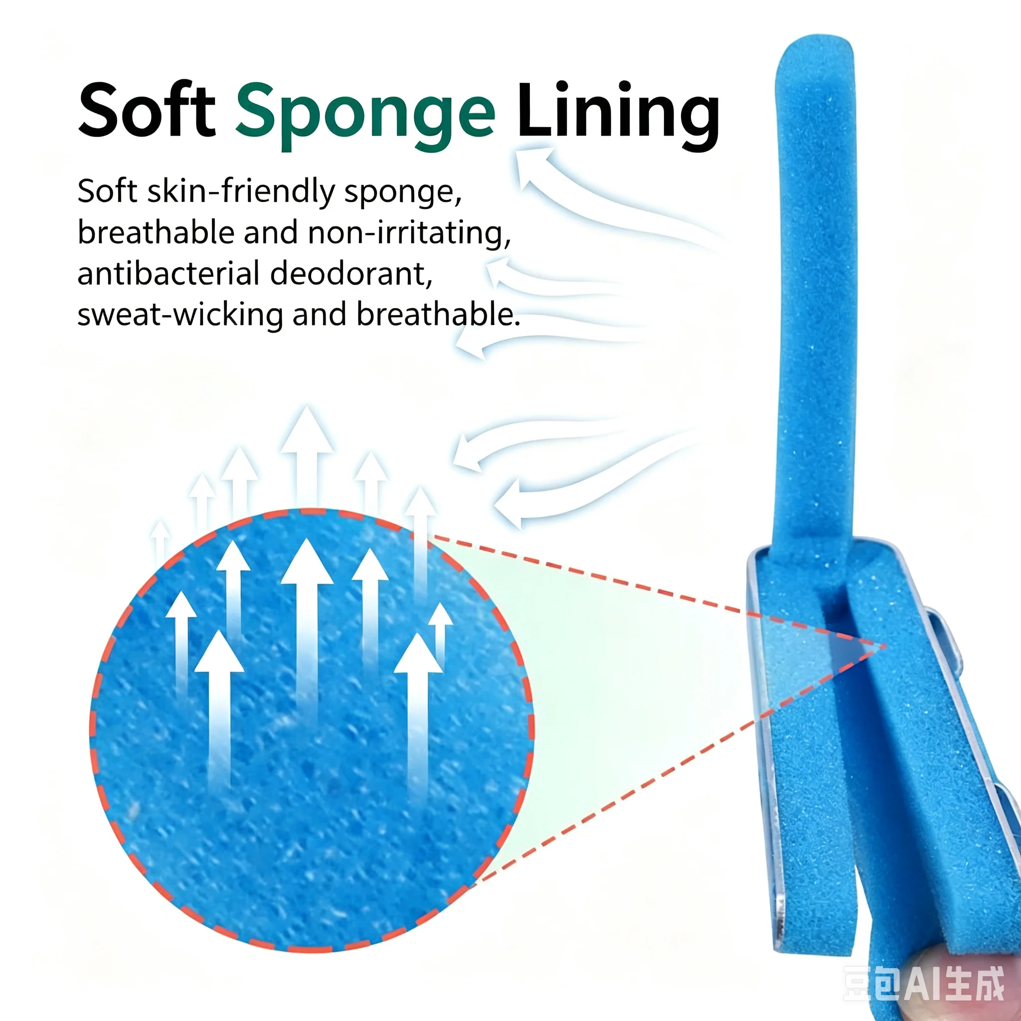 Finger Splint 1PCS Finger Support Brace Stabilizer for Straightening Knuckle Immobilization Blue For Broken Fingers