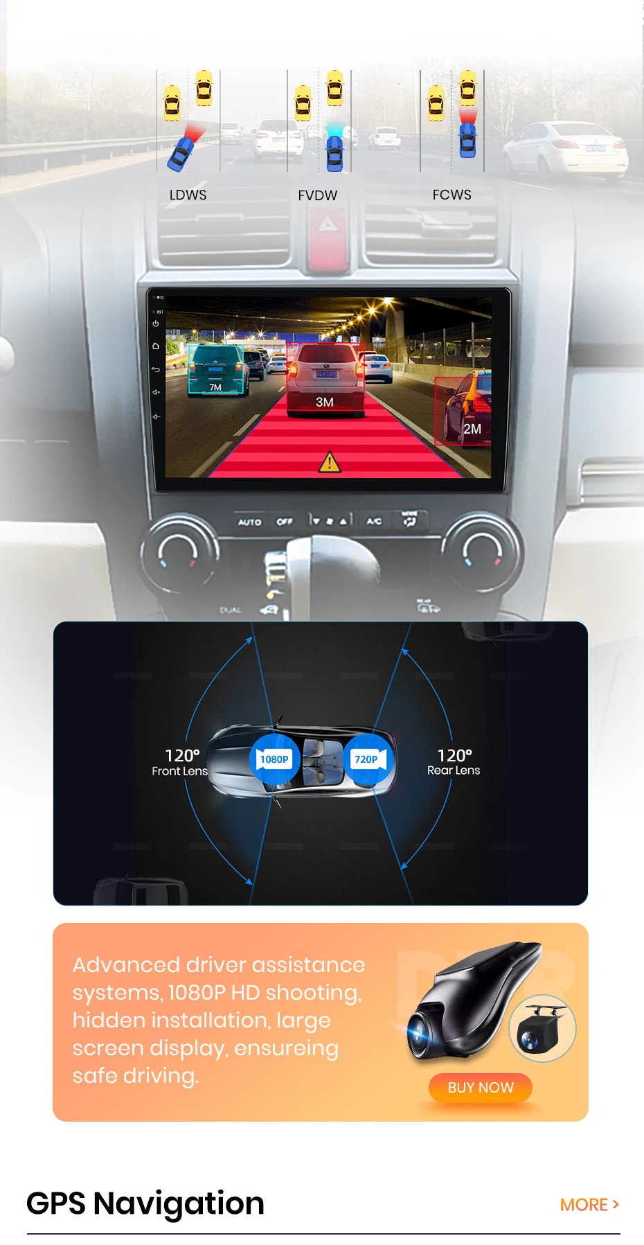 AWESAFE 9-Zoll-Android-Radio für Honda CR-V 3 RE CRV 2007-2011, kabelloses CarPlay & Android Auto, GPS-Navigation, Multimedia, Unterstützung für Lenkradsteuerung, Subwoofer, Verstärker, Rückfahrkamera, EU Plug-and-Play, DAB+, digitales Autoradio, 2-DIN-Autoradio, Stereo, RDS, DSP, FM – Detail 25