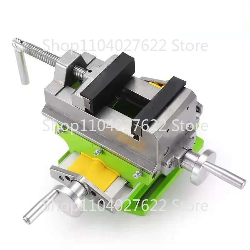 3 Inch Cross Slide Vise Vice table Compound table Worktable Bench Alunimun Alloy Body For Milling drilling