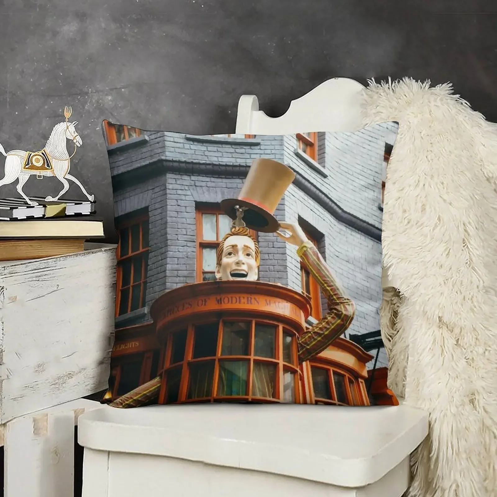 

Weasley Wizard Wheezes Throw Pillow Sofa Pillow Cover luxury throw pillow covers Christmas Cushion For Home
