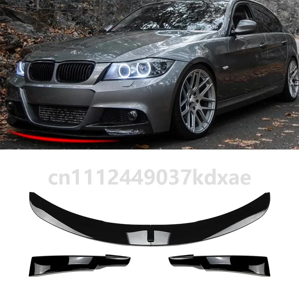 

For 2005-2008 BMW E90 E91 3 Series 318i 320i 325i 330i Front Bumper Spoiler Lip Splitter Body Kit Bumper Lip Chin Diffuser Guard