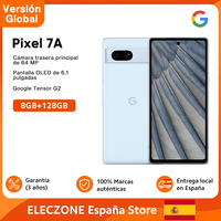 Global Version Google Pixel 7a Google Tensor G2 Titan M2 Security Coprocessor 64MP Dual Rear Camera 6.1Inches 90Hz OLED Display