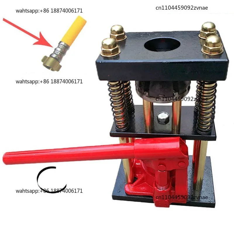Rapid pipe press machine Agricultural spraying pump Sprayer High pressure hose pressing hydraulic pliers Pinch locking device