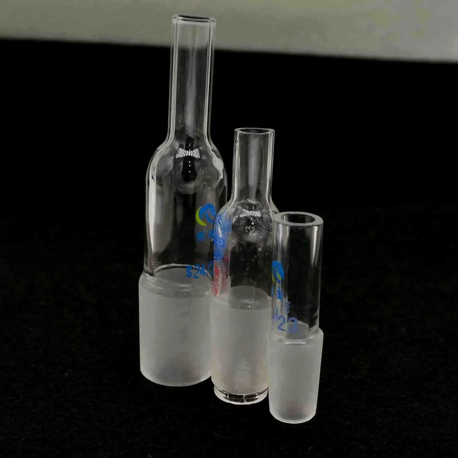 Borosilicate Glass Bushing Adapter #14 #19 #24 #29 #40 #50 Stopper Joint Diameter For Connecting Straight Lab Glassware