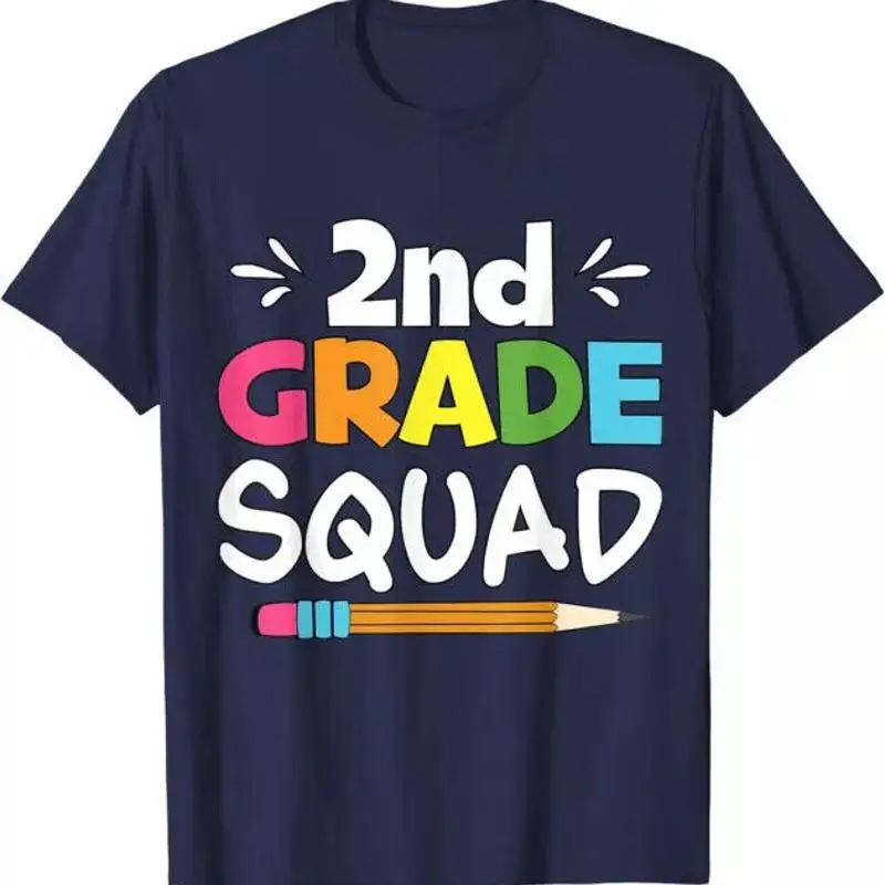 2nd Grade Squad Second Team Back To School Cool T Shirt