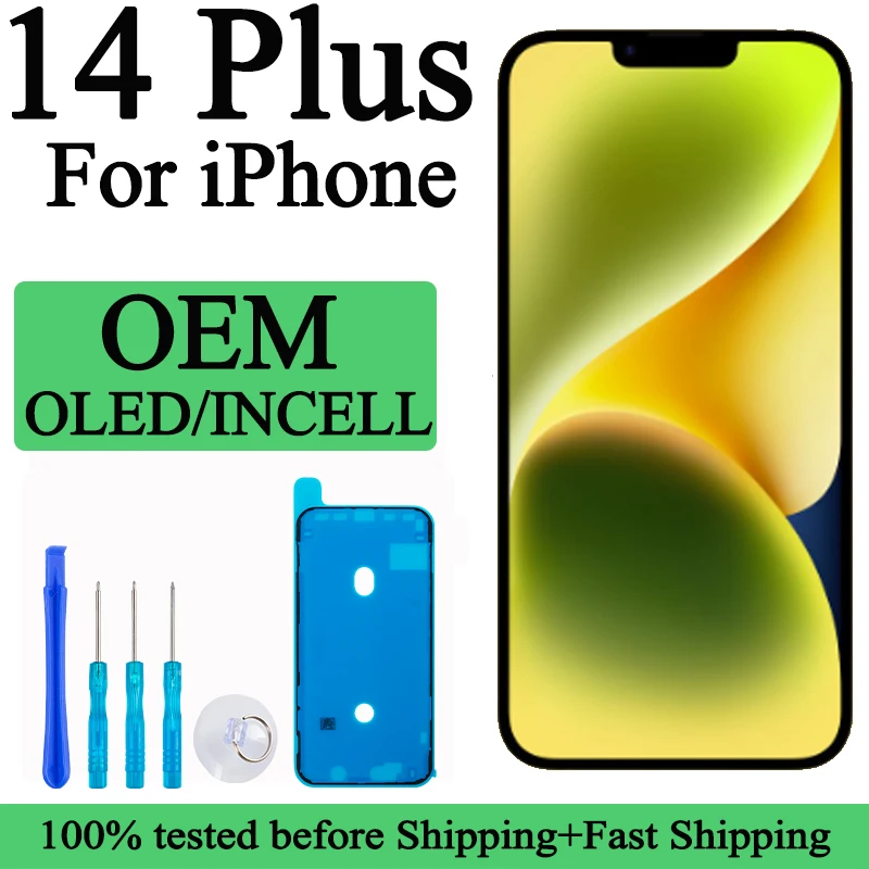 a2632-a2885-a2886-a2887-a2896-premium-lcd-for-iphone-14-plus-factory-display-touch-screen-digitizer-assembly-replacement-parts