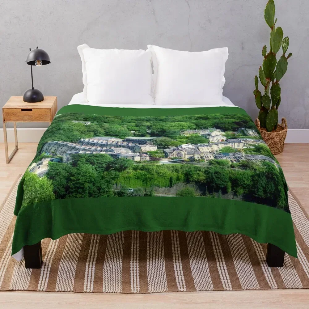 

Hebden Bridge Through Beer Goggles Throw Blanket Loose Plush Blankets