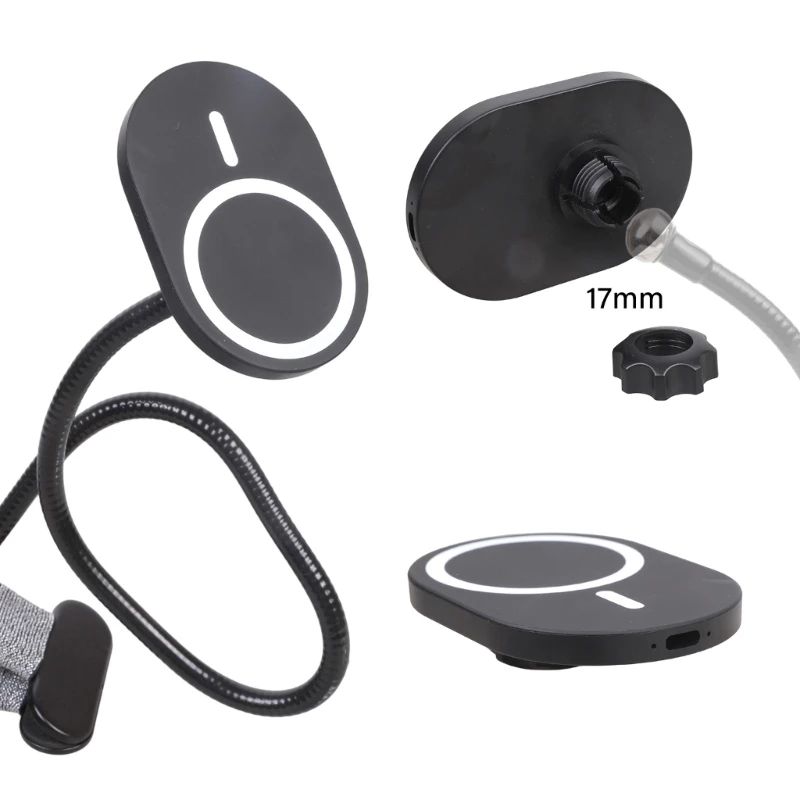 

Strong N52 Магнитный автомобильный держатель телефона 17 мм Шариковая основа Вращение на 360 градусов Регулируемые кронштейны из