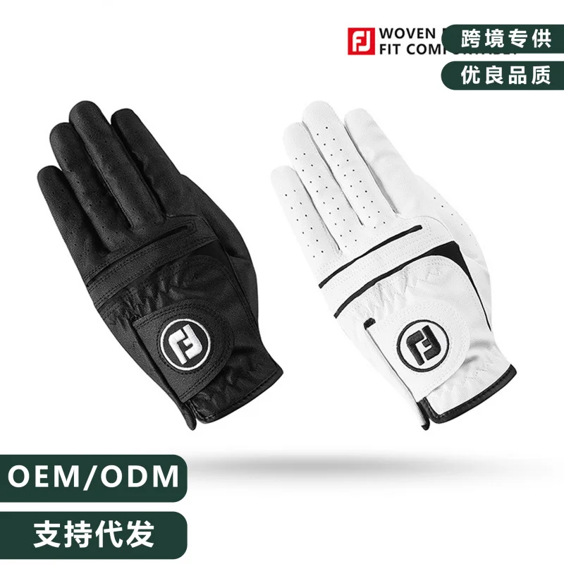 【Cross-Border】Golf Gloves Women's Sheepskin Wear-Resistant Gloves Sports Comfortable GolfBall Gloves Non-Slip