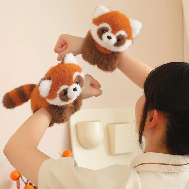 MyRytanda Panda Mochilas Bonitos Animais Dos Desenhos Animados Bolsas de Ombro Recheado Panda Vermelho Bolsas de Telefone Crianças Bolsas Escolares Presentes