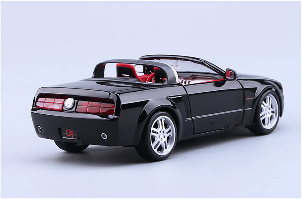 1:24 alloy convertible Mustang GT car model,quality car model ornaments,3 door car toy,children\'s car toys,free shipping