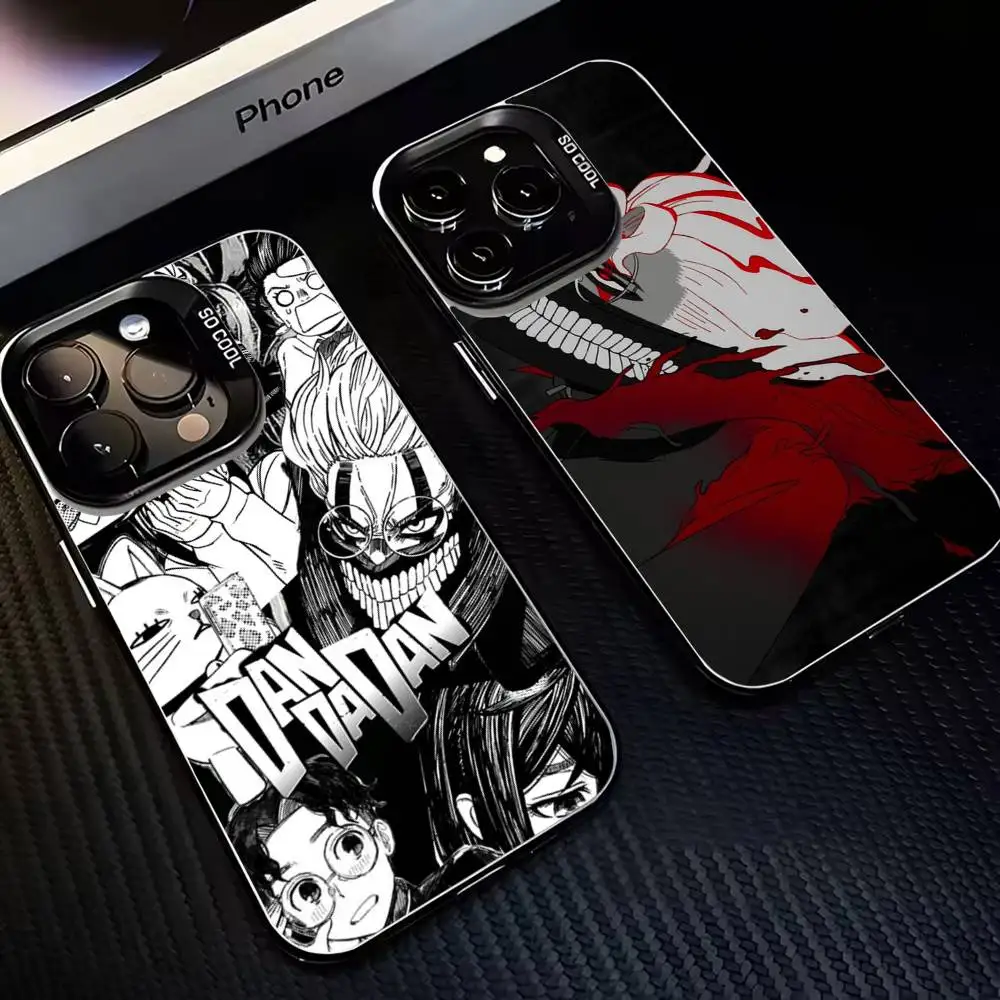 

dan da dan manga icon1 Phone Case For iPhone 16,15,14,13,12,11,Mini,Pro,MAX Black Matte Shockproof Cover