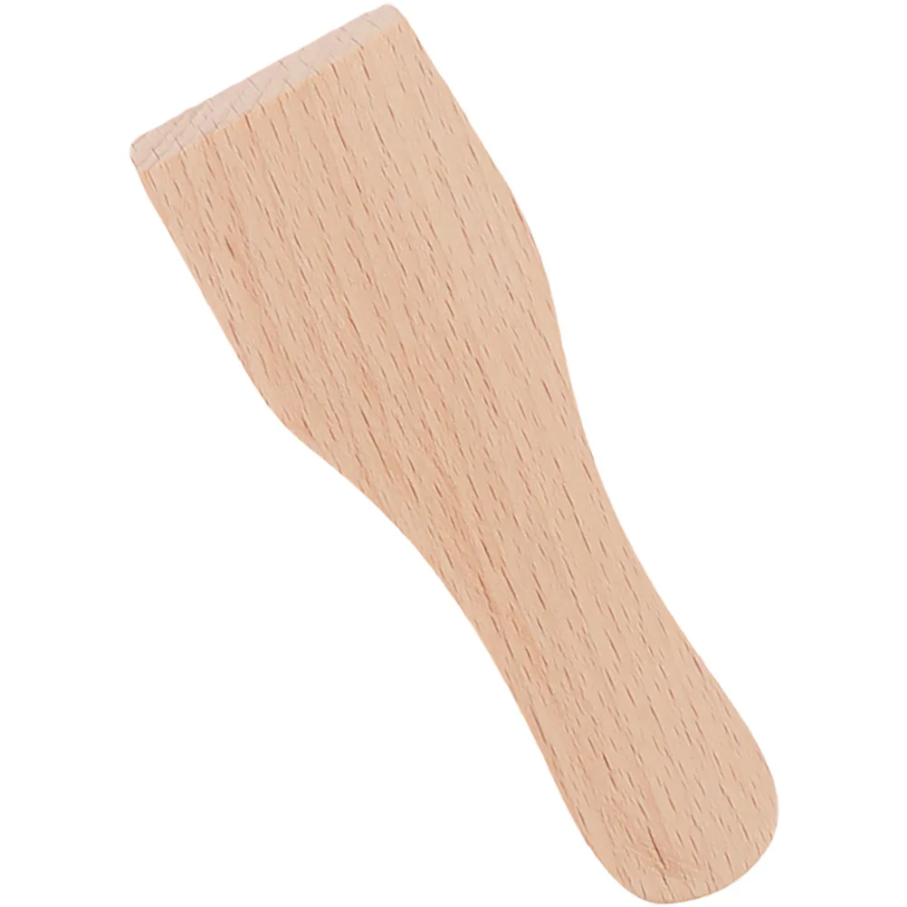 

Small Wood Spatula Flat Wooden Scraper Multi-Function Cake Cream Scraper Professional Baking Tool Pizza Spatula