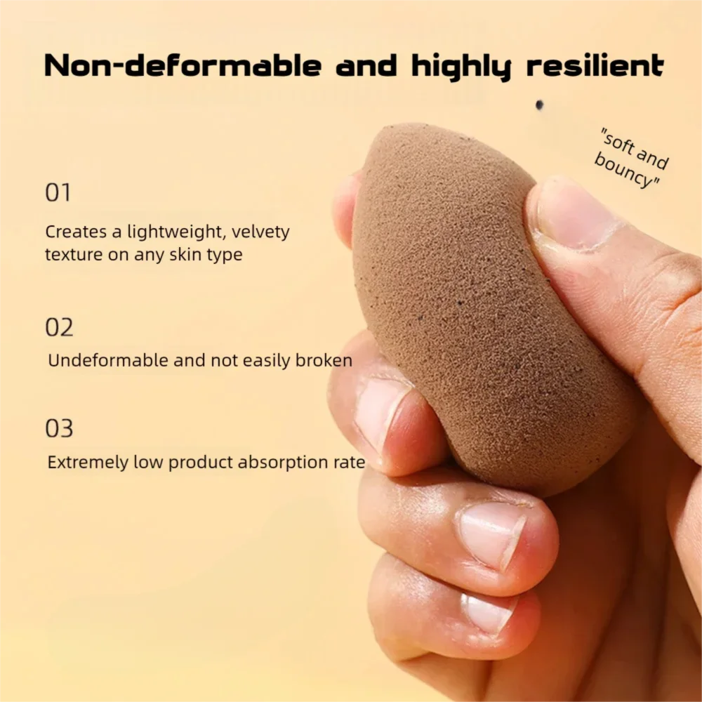 Eco Friendly Biodegradable Makeup Sponge Blender For Foundation Blending Organic Beauty Tool Soft Face Cosmetic Puff