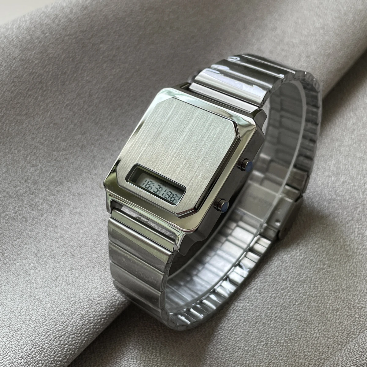 CILOA2025 new square electronic watch for men brand genuine simple high-end high-quality light luxury gift waterproof