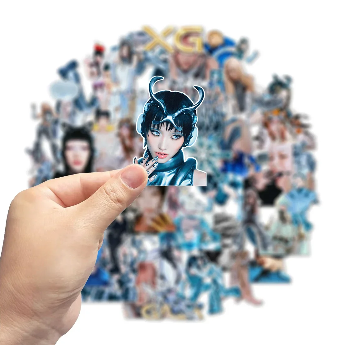 55 قطعة Kpop المعبود XG ألبوم جديد غالا HD Printd ملصقات مقاومة للماء دفتر تشيسا هيناتا هارفي مايا جوريا كوكونا المشجعين الهدايا #3