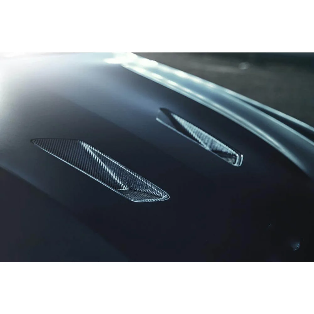 2X Bonnet Air Vents Engine Hood Car Exterior Parts For Mercedes Benz W204 C63 W205 W207 W212 W213 AMG Sedan Coupe Car Front Vent