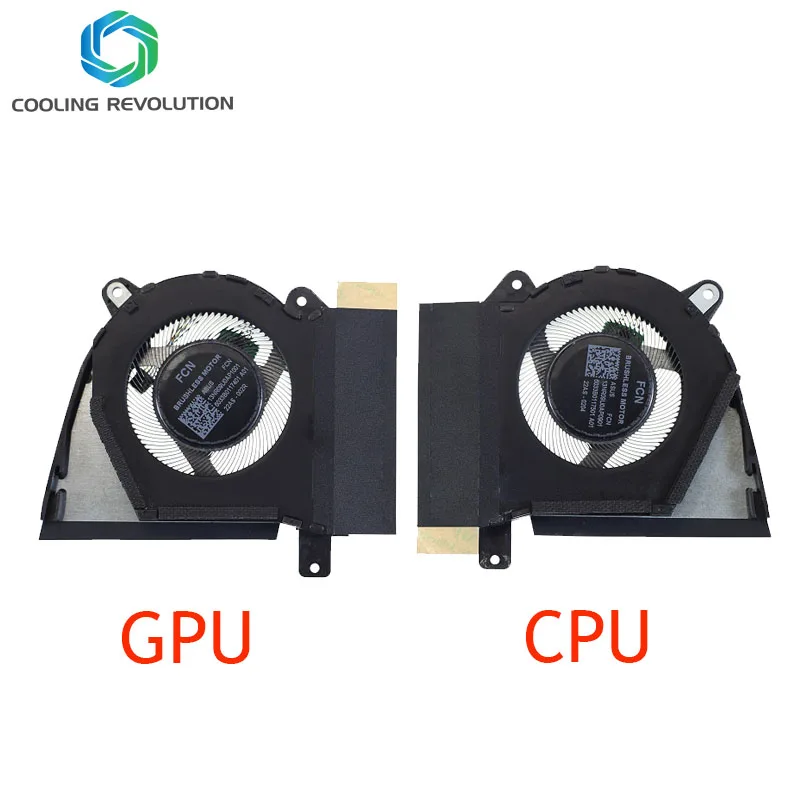 

Laptop CPU GPU Cooling Fan For ASUS ROG Zephyrus G14 2022 GA402R GA402RJ GA402RK 13NR09U0AP0901 13NR09U0AP1001