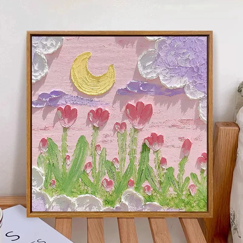 

A6060 Sunflower and Vase Painting