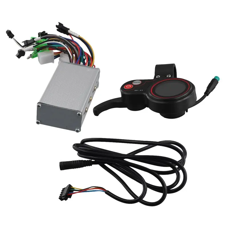 Best-Selling 2X TF100 LCD Display Dashboard 5PIN+36V/48V 350W Controller Kit For Electric Scooter Electric Bicycle