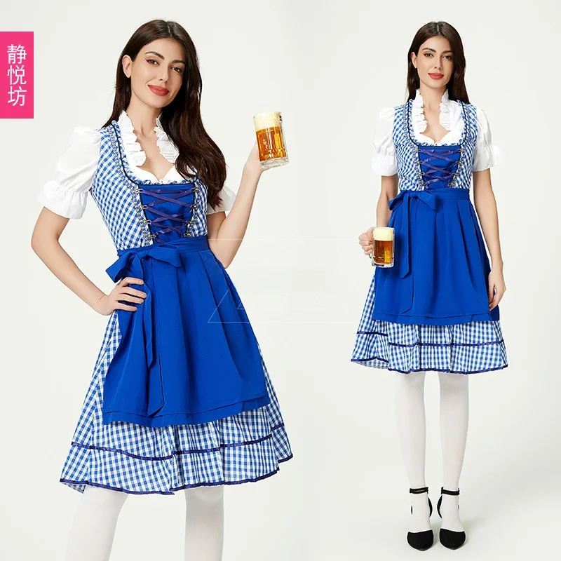 

Mh Oktoberfest loween Adult Dr Costume Stage Performance Beer Festival Mh Baera Carnival Outfit