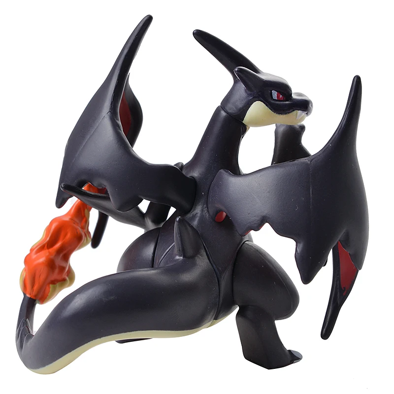 Pokemon Figure Shiny Mega Charizard Y Modello per bambini Giocattolo 8 cm Pvc Perfettamente replicato Collezione Anime Regalo per bambini