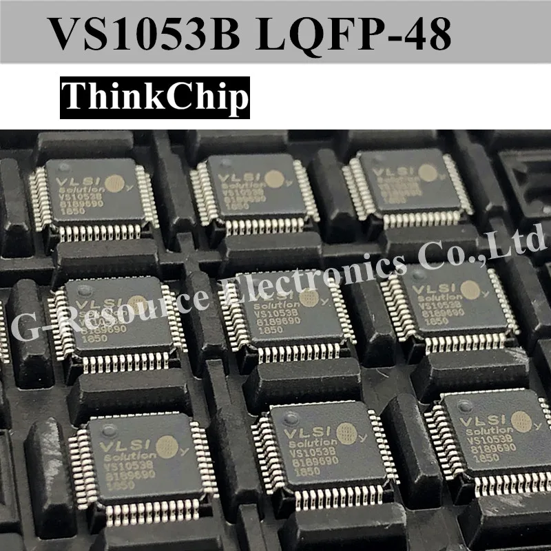 VS1053B VS1053 VS1053B-L LQFP-48 Single-chip Ogg Vorbis/MP3/AAC/WMA/MIDI Audio Codec