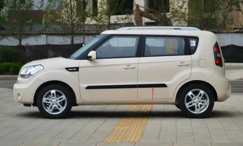 2009 2010, 2011, 2012, 2013, полосы для кузова автомобиля Kia Soul, защитные полоски переднего и заднего, против царапин, силиконовая полоса бампера