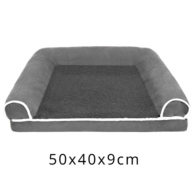 Cat Dog Bed Sofa Warm Cat Nest Pet Bed for Small Medium Dogs Cats Comfortable Plush Non-slip Puppy Bed Pet Supplies Sofa Bed