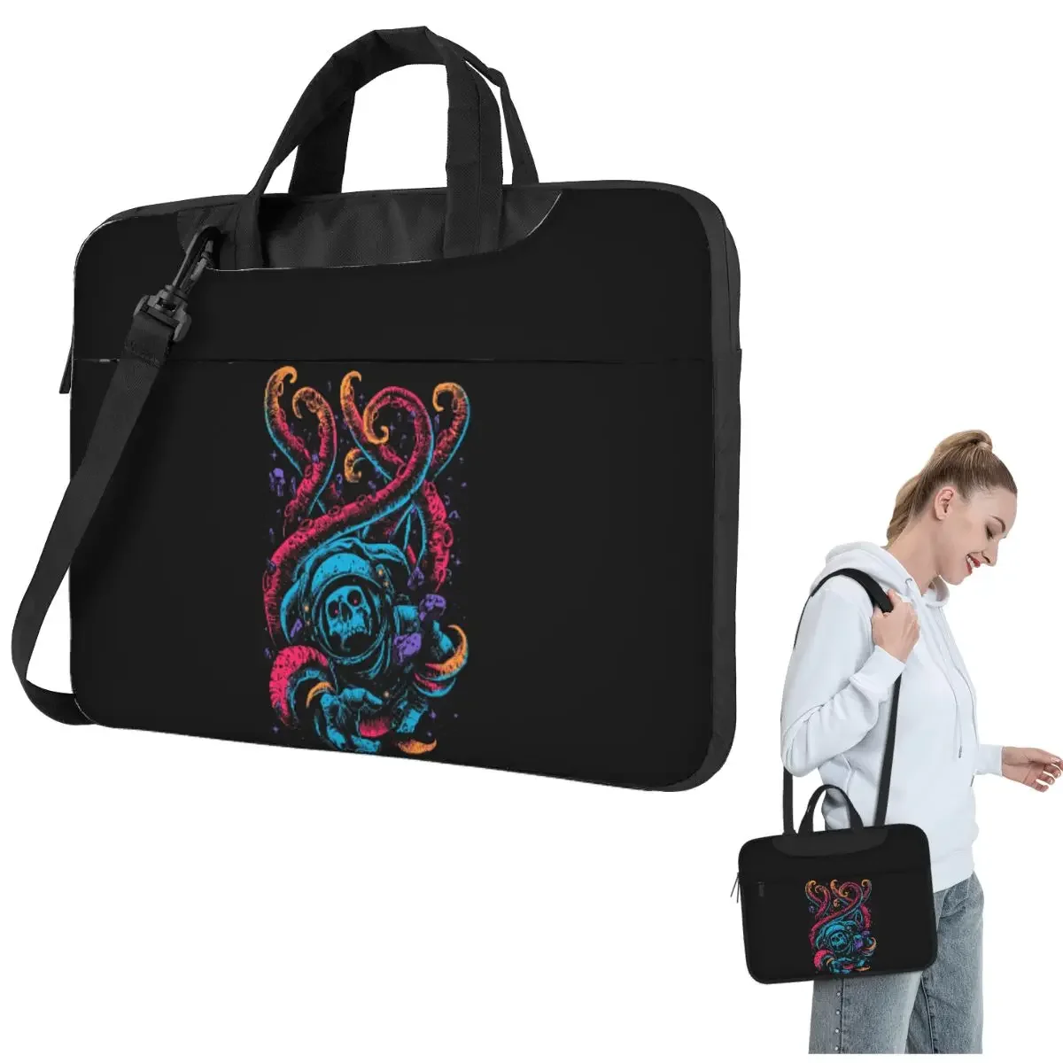 

Lost Crossbody Laptop Bag Case Computer Bag Resistant Protective Notebook Pouch for Macbook Pro