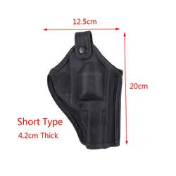 Tactical Revolver Holster Gun Case Universal Oxford Revolvers Duty Holster Hunting Pistol Case Carry For Revolver Sleeve