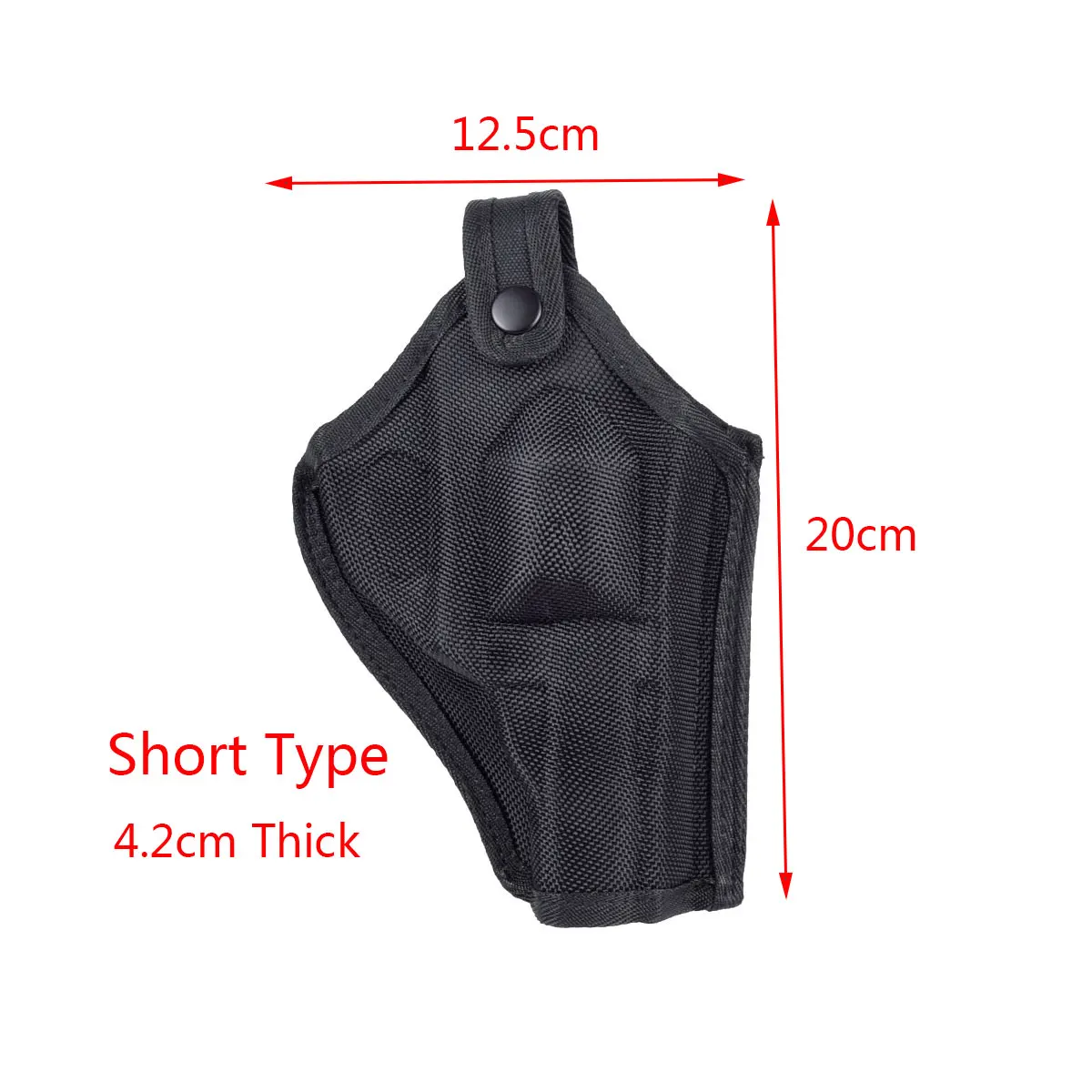 Tactical Revolver Holster Gun Case Universal Oxford Revolvers Duty Holster Hunting Pistol Case Carry For Revolver Sleeve