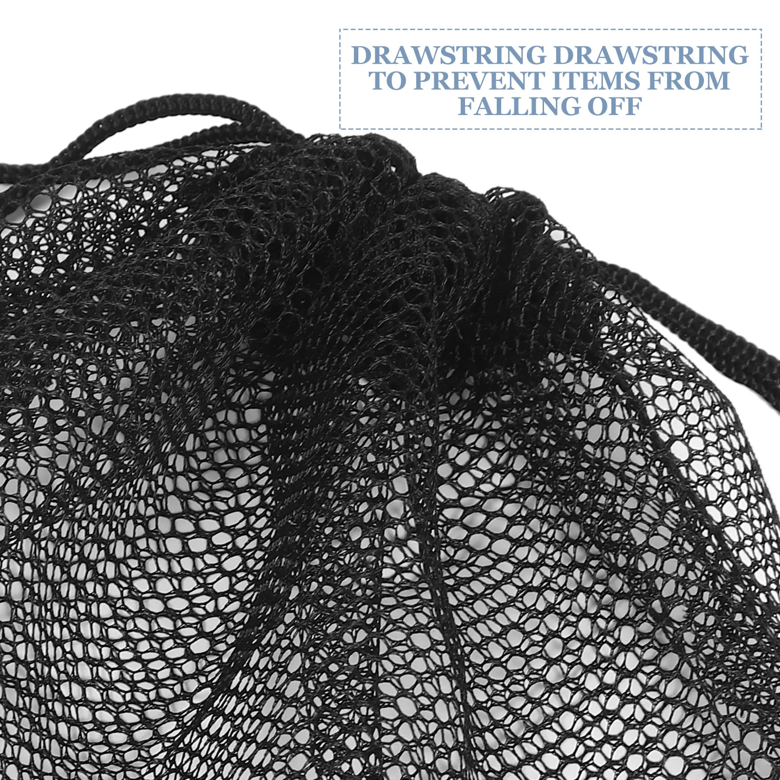 Large Capacity Mesh Bag for Snorkel Diving Swimming Gear Quick Dry Breathable Drawstring Storage Carry All Water