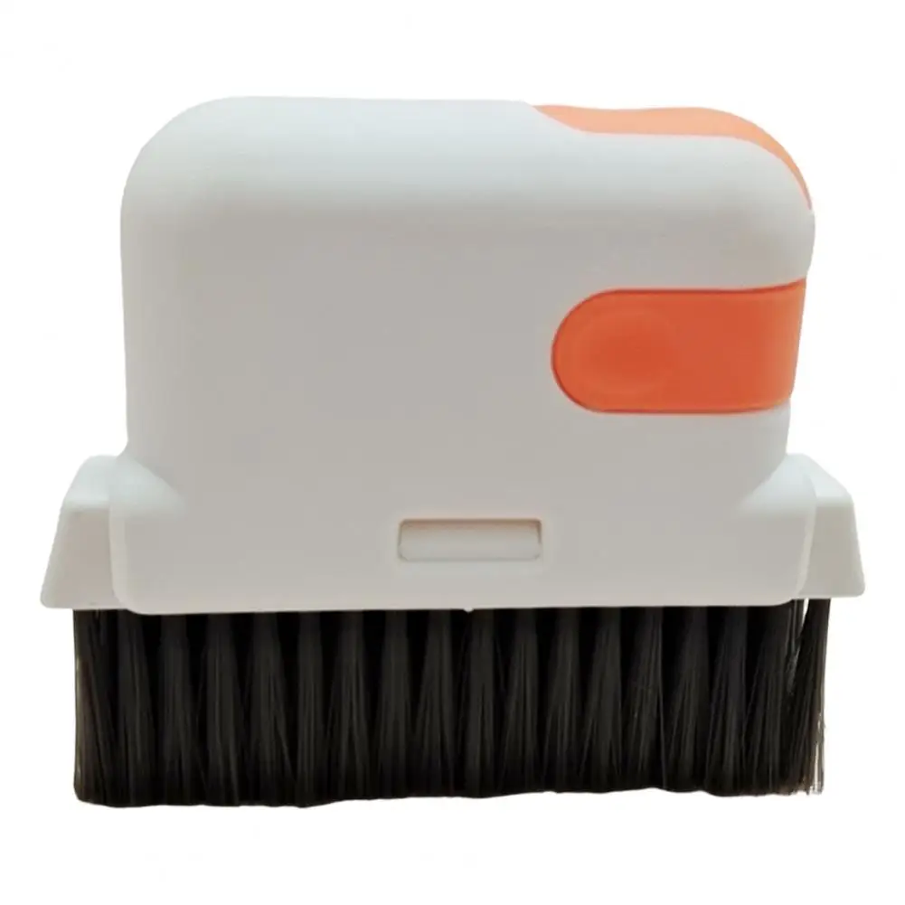 Compact Detailing Brush Small Groove Dustpan Brush 3-in-1 Groove Brush for Sliding Doors Windows Portable Crevice Cleaner