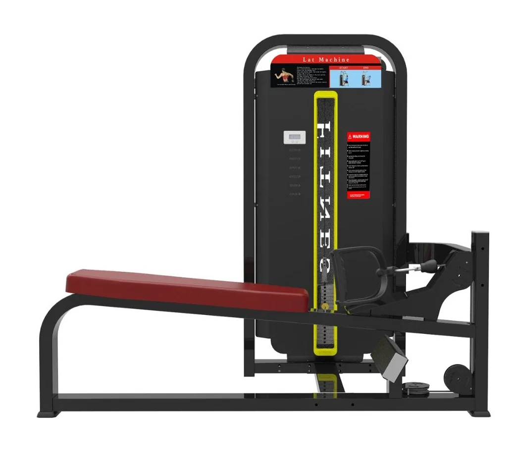 Hot Selling Adjustable Steel Gym Equipment Pin Loaded Seated Pulley Low Row Machine for Effective Chest Workout