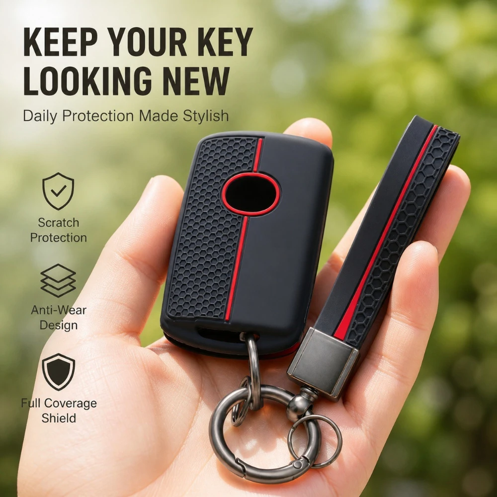 2026 New Car Remote Key Case Cover Shell for Mazda 3 Alexa CX30 CX-4 CX5 CX-5 CX8 CX-8 CX-30 CX9 CX-9 Protector Fob Accessories