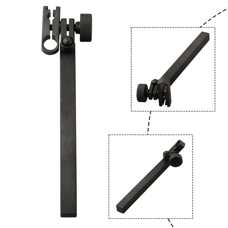 BAAG-Supporto per 110 mm multifunzionale per comparatore con morsetto girevole - Per comparatore di prova e misuratore di altezza