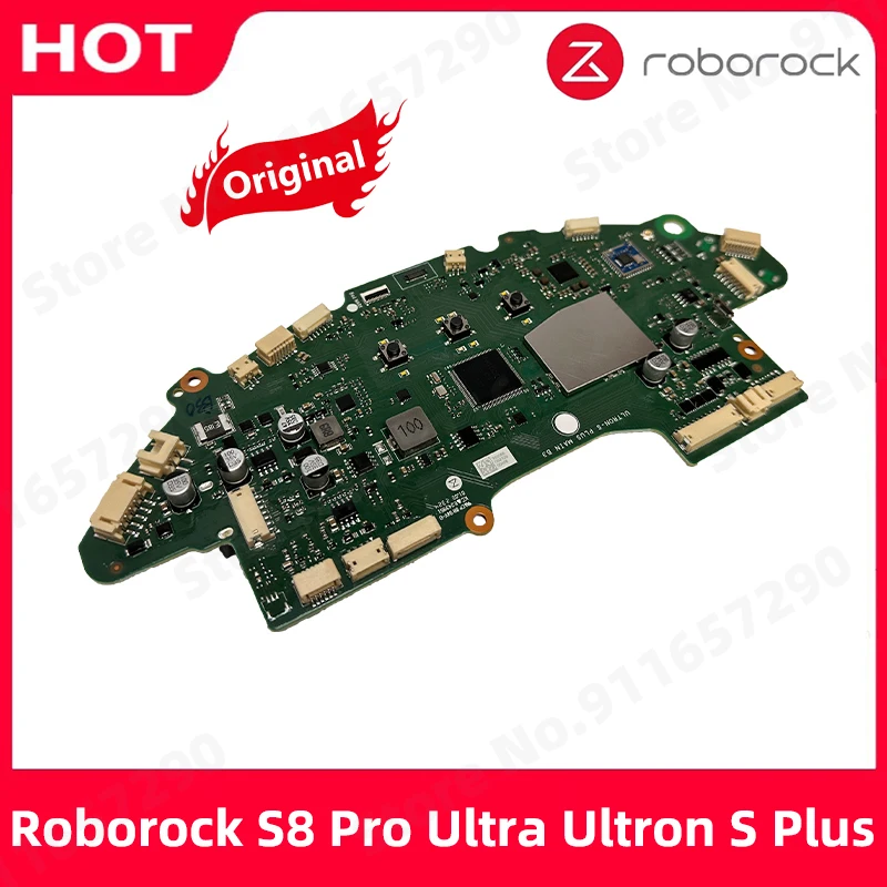Suku cadang versi CE Motherboard Mainboard asli untuk Roborock S8 Pro Ultra Ultron S Plus G20 Aksesori Penyedot Debu