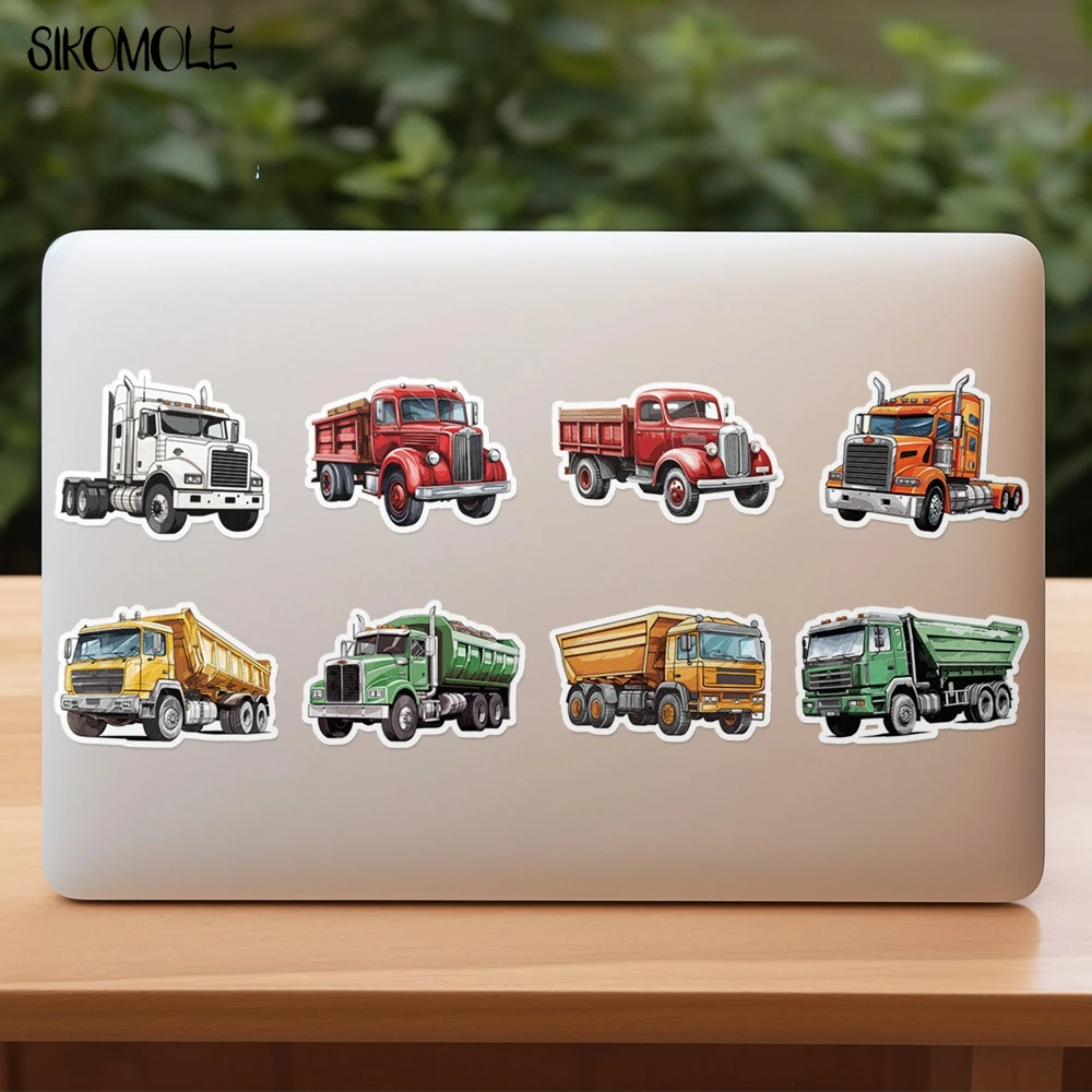 10/30/50/100 個漫画ヴィンテージ車のトラック落書きステッカー美的 DIY おもちゃ子供ギター荷物スーツケースデカールステッカーパック