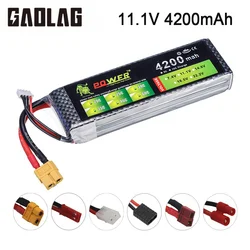 Lion Power Battery 3s 11.1v 4200mAh 50C High Capacity LiPo Batteryfor RC Helicopter RC Car Boat Quadcopter Remote Control Parts