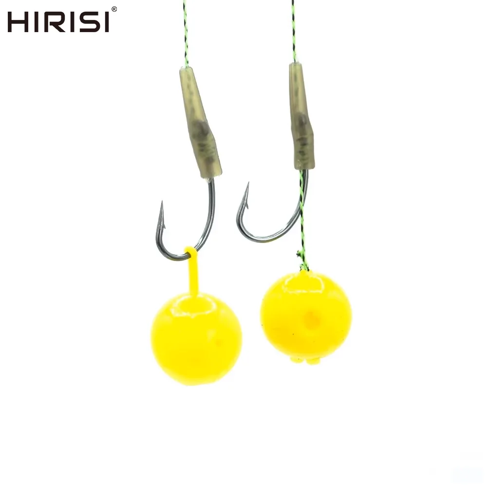 Hirisi 8pcs Floating Ball Bait Corn Flavor Fishing Float Beads Silicone Artificial Soft Bait Rubber Floats Ball Beads  ﻿MA102